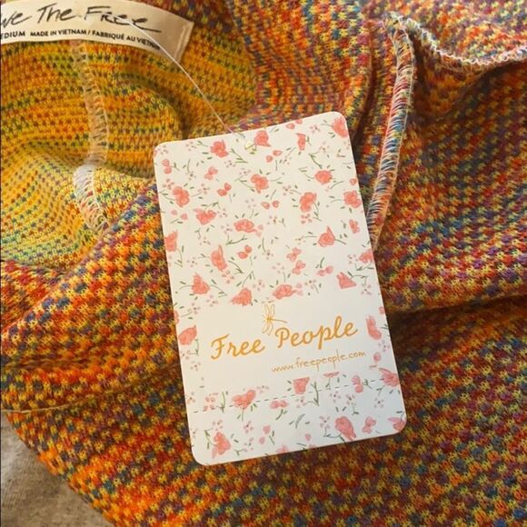 We The Free Sunny Days Turtleneck Top Feminine Contemporary Boho Casual - Picture 14 of 14